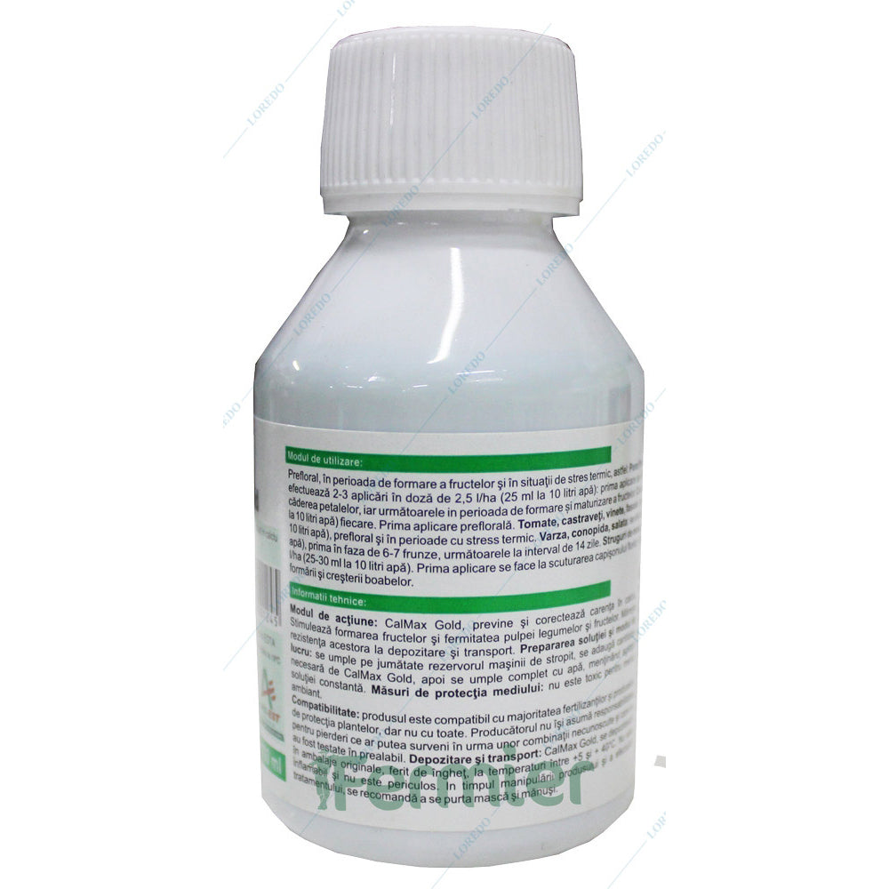 Calmax Ingrasamant Foliar Cu Calciu 100 Ml