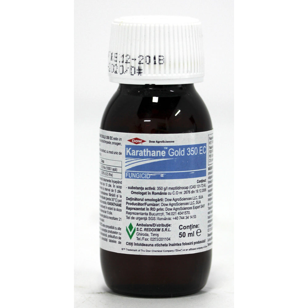 Karathane Gold 350Ec 50 Ml Fungicid De Contact, Dowagrosciences, Fainare (Vita De Vie, Castraveti)