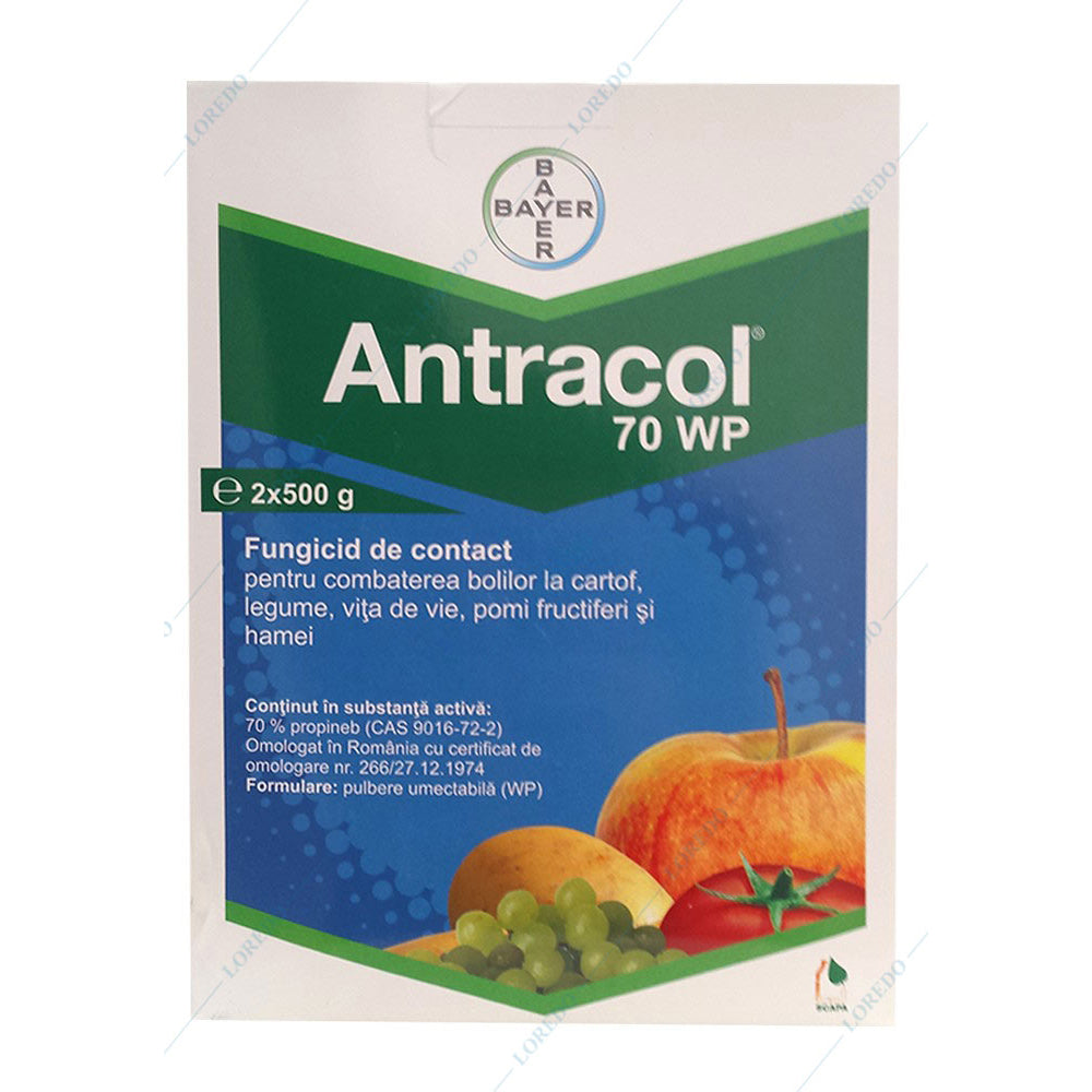 Antracol 1 Kg Fungicid Contact Bayer (Legume, Vita De Vie, Pomi, Hamei) 