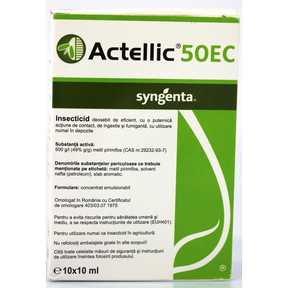 Actellic 50Ec 10 Ml, Insecticid (Cartof,Flori,Furaje,Culturi De Camp) 