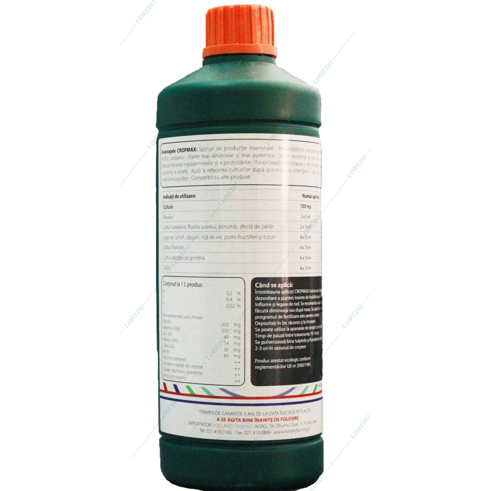 Cropmax 1L Ingrasamant Foliar Concentrat Bio