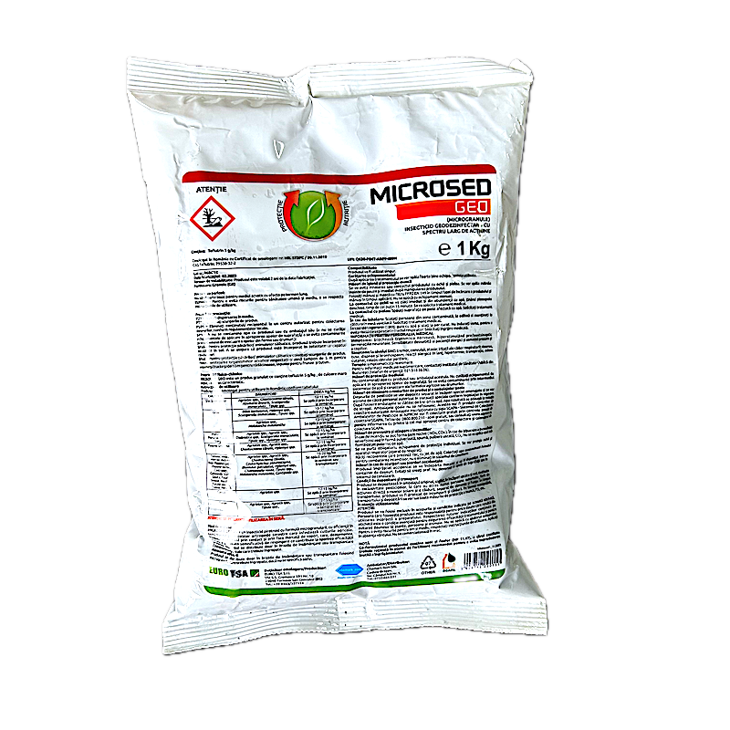 Microsed Geo 1 Kg, Insecticid Microgranulat Cu Functie Impotriva Daunatorilor Si De Ingrasamant