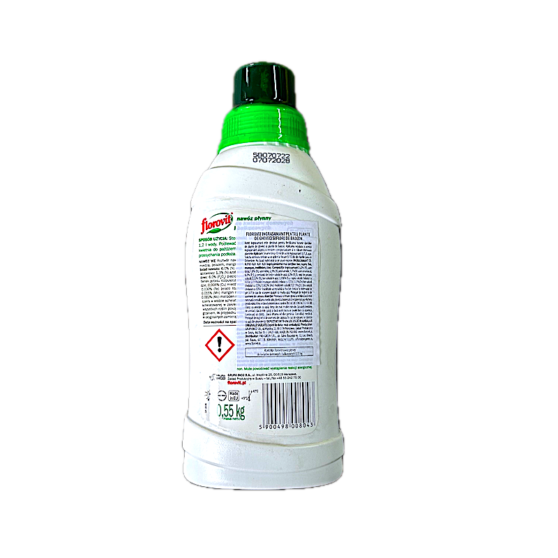 Florovit Ingrasamant Pentru Plante De Ghiveci Si Flori De Balcon 0,5 L