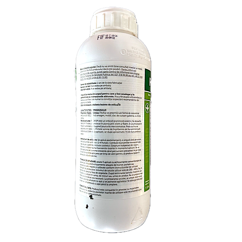 Fitofop 1L, Erbicid Sistemic, Selectiv, Postemergent, Foliar, Galenika, Rapita, Morcovi, Floarea Soarelui, Fasole, Mazare, Soia, Cartof, Sfecla De Zahar, Tomate