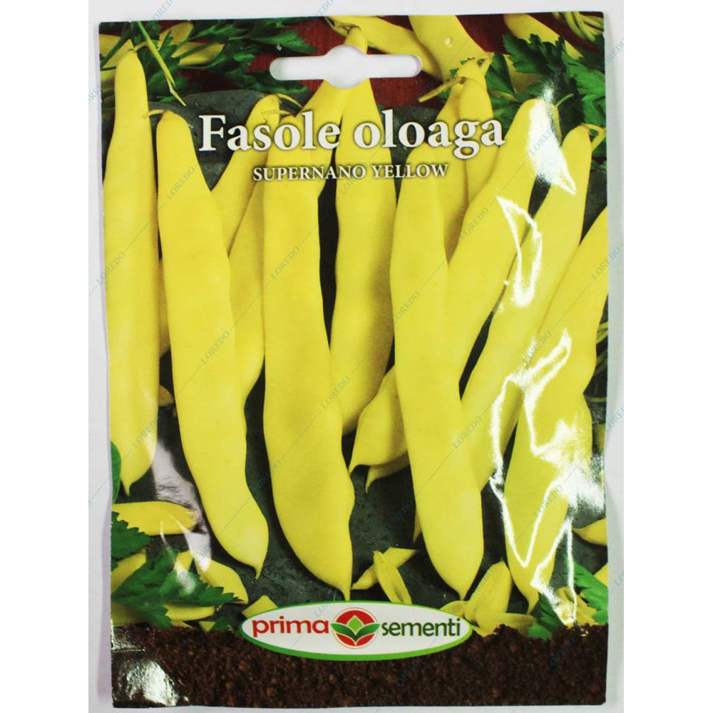 Seminte Fasole Oloaga, Lata, Galbena Supernano Yellow 15 Gr, Prima Sementi