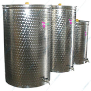 Cisterna Inox Cu Capac Flotant Eco Fpn 1000 L