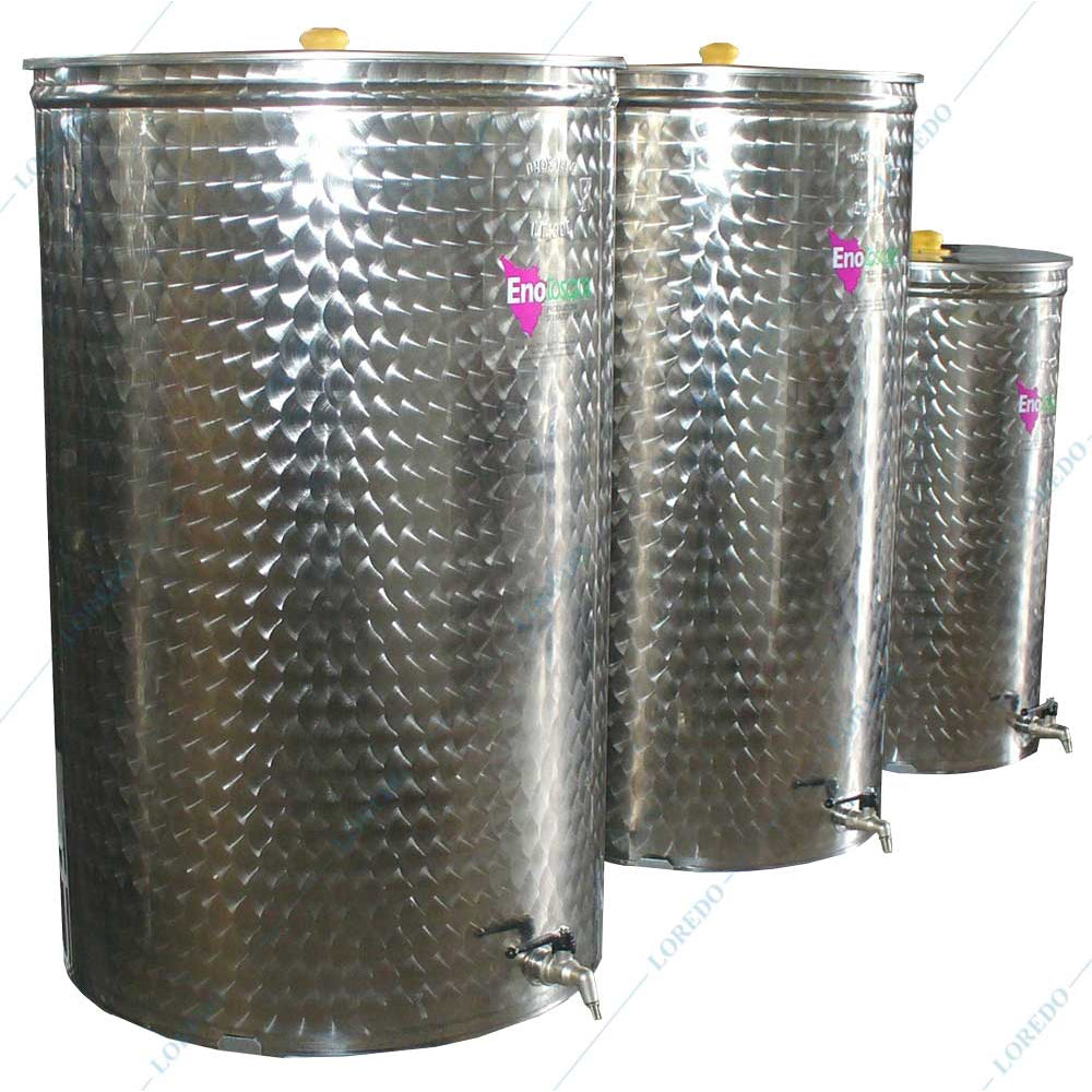 Cisterna Inox Cu Capac Flotant Eco Fpn 500 L