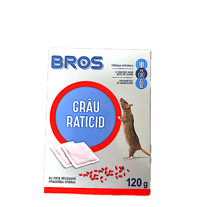Bros Grau Raticid 120 Gr