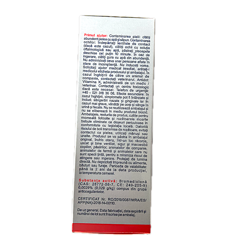 Bros Grau Raticid 120 Gr