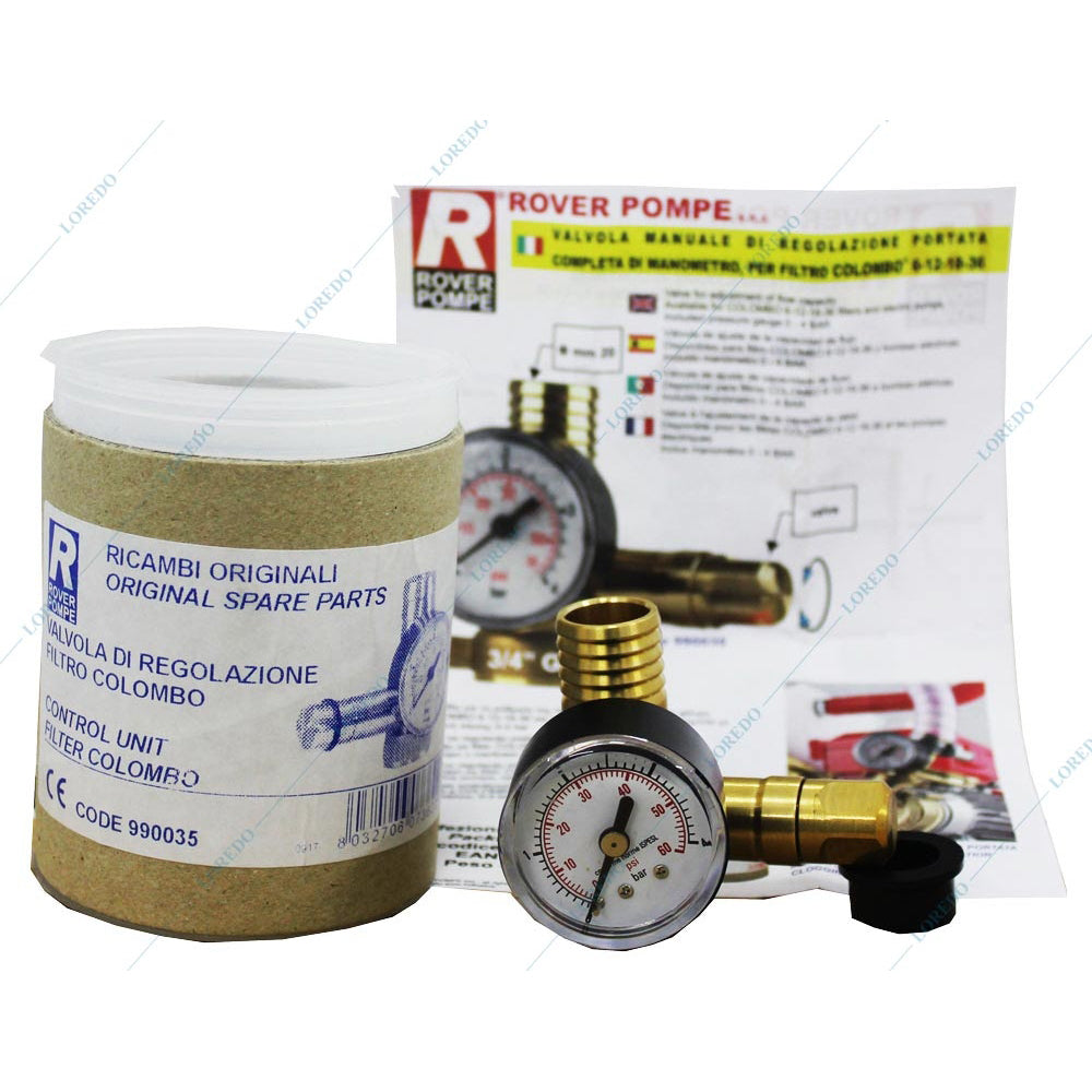 Manometru Rover Pentru Filtru Vin Colombo