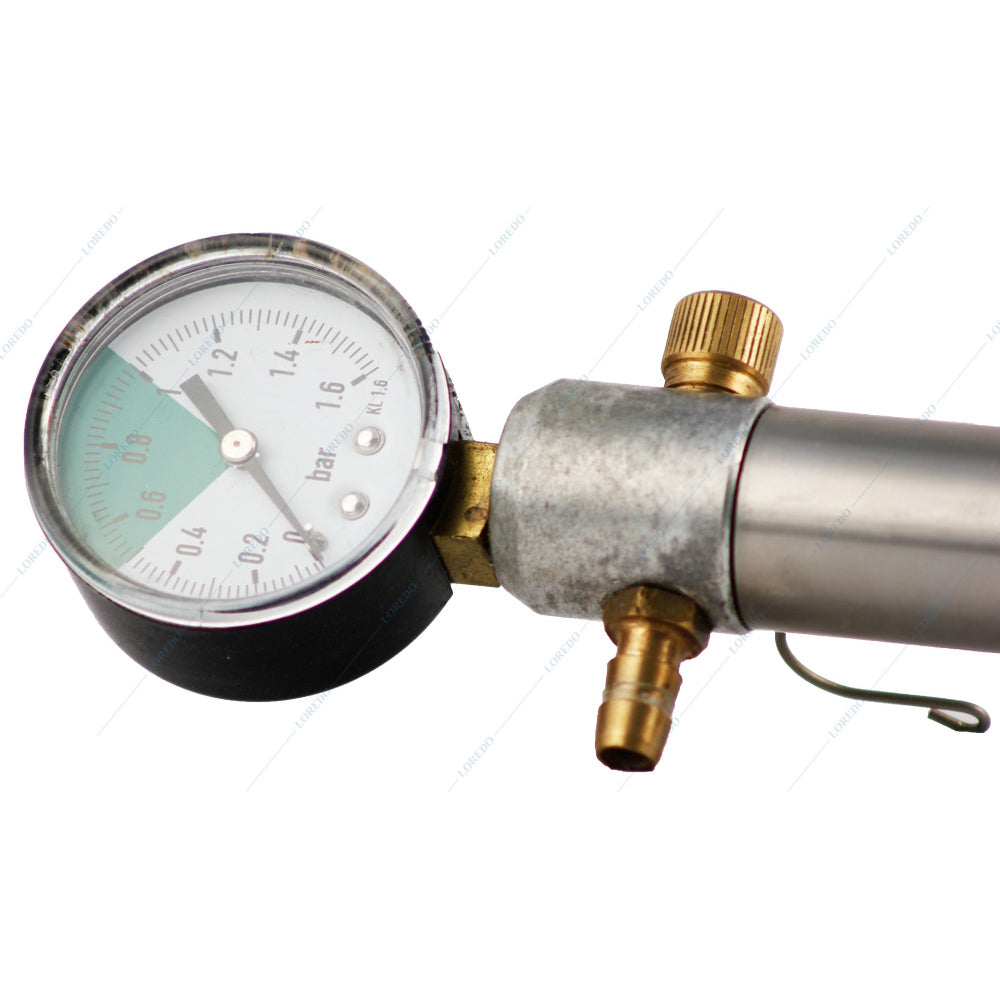Pompa Pneumatica Eno Din Inox, Cu Manometru, Pentru Umflarea Garniturilor Pneumatice Ale Capacelor Flotante