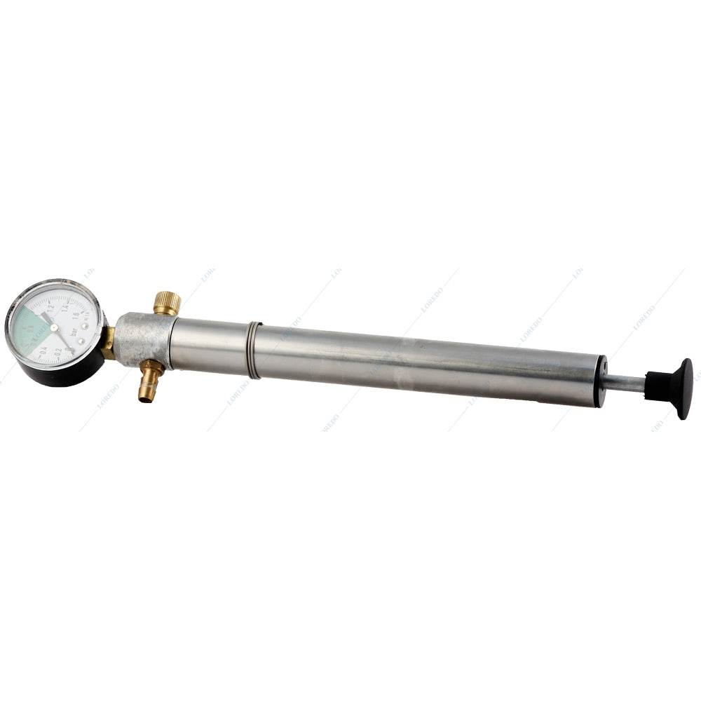 Pompa Pneumatica Eno Din Inox, Cu Manometru, Pentru Umflarea Garniturilor Pneumatice Ale Capacelor Flotante