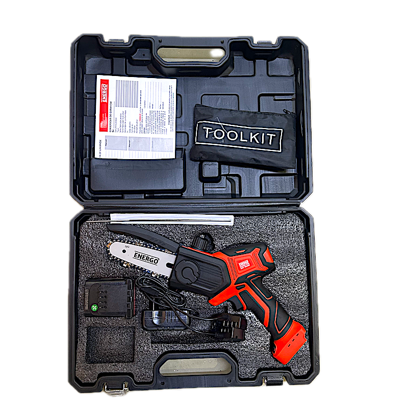Fierastrau Cu Lant Cu Acumulator Energo Garden Pro, Lama 125 Mm, Lant 1/4 Inch