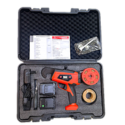 Masina De Legat Vie Cu 2 Acumulatori Energo Garden Pro Cu Fir Metalic In Hartie, Dmax-25Mm, 16,8V, 2X4,0 Ah, Kit Cu Servieta De Transport