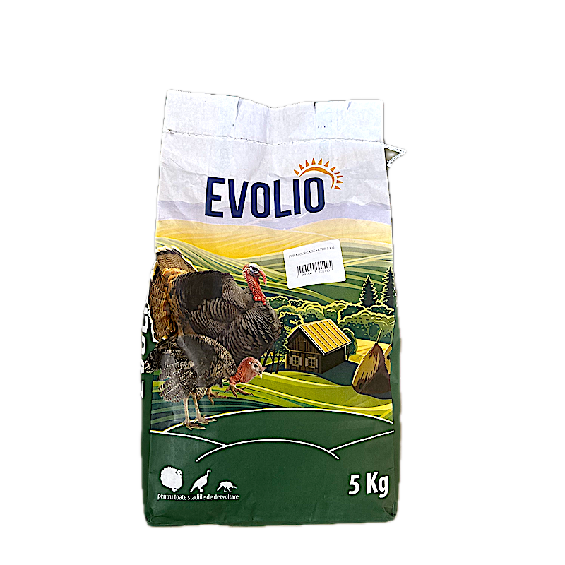 Furaj Curca Starter 5 Kg, Evolio