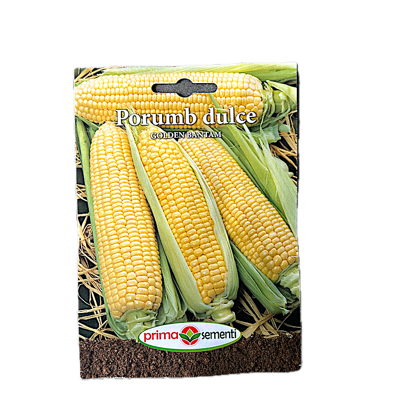 Seminte Porumb Dulce Golden Bantam 10 Gr, Prima Sementi