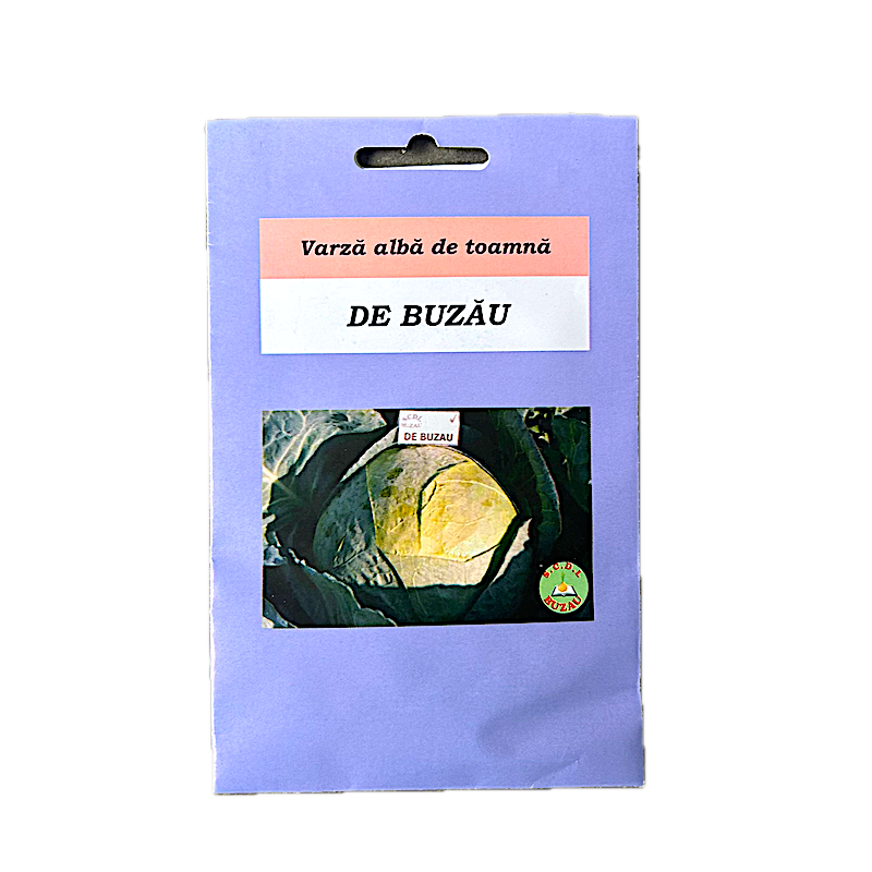 Seminte Varza Alba De Toamna De Buzau 10 Gr, Scdl Buzau