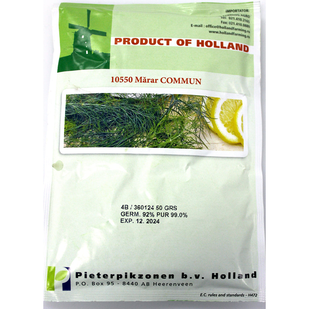 Seminte Marar Commun 50 Gr, Holland