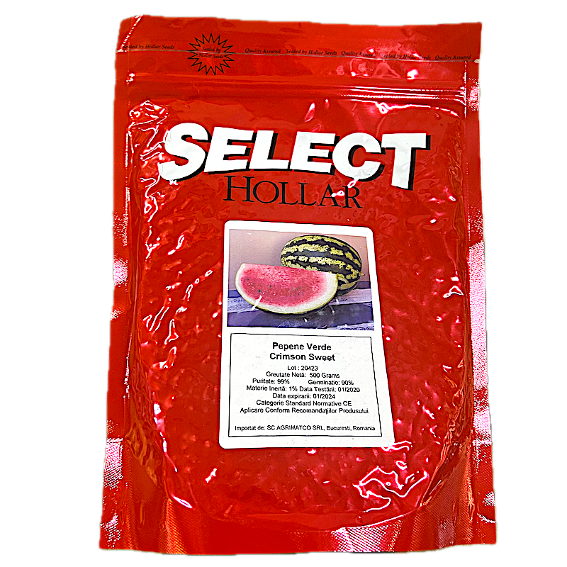 Seminte Pepene Verde Crimson Sweet 500 Gr, Netratate, Select Hollar