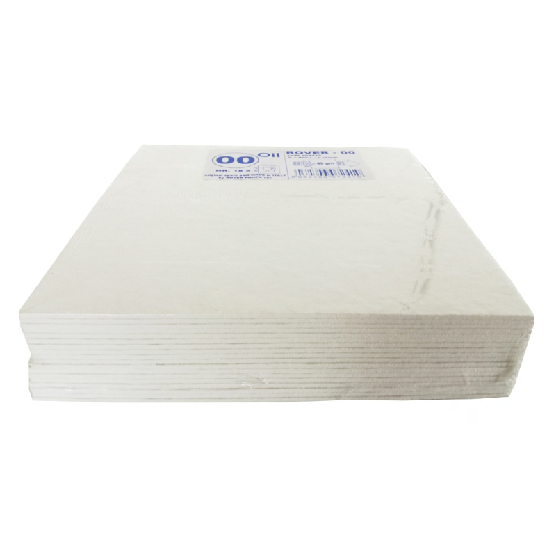 Set 18 Placi Filtrante Rover 00 Oil 20X20, Filtrare Lichide Alimentare Uleioase