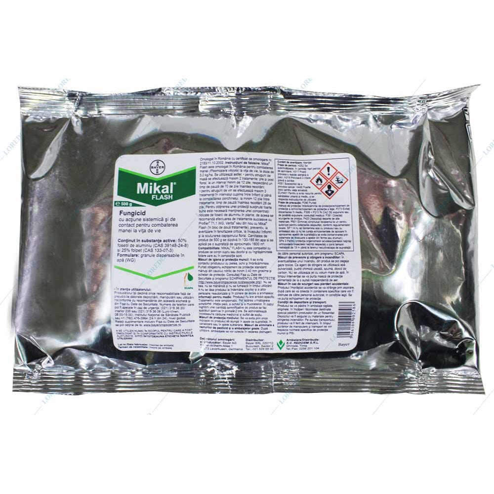 Mikal Flash 500 Gr Fungicid Sistemic Si De Contact, Bayer, Mana (Vita De Vie)