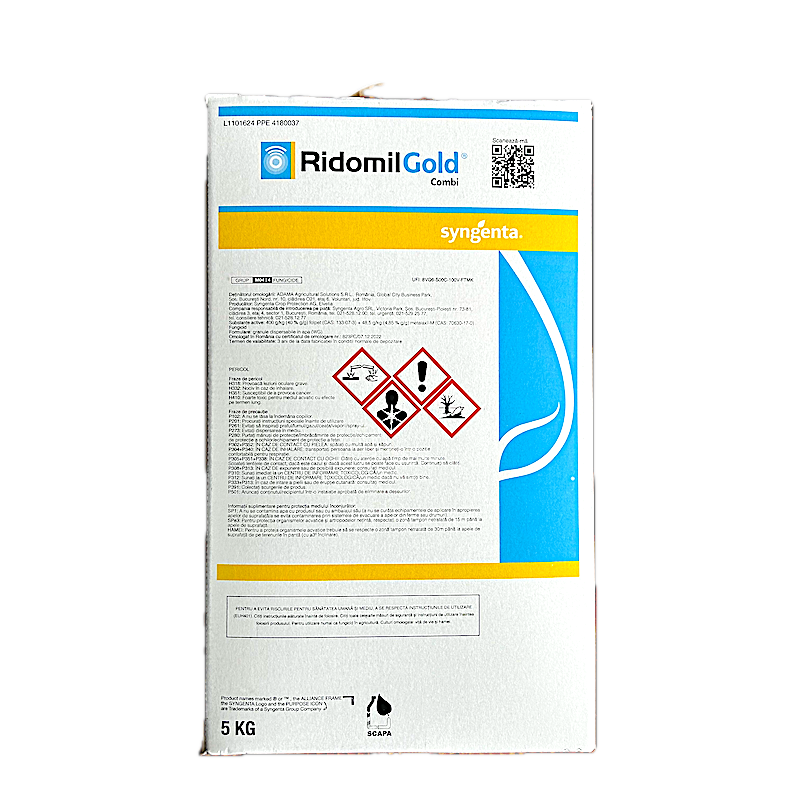 Ridomil Gold Combi 5 Kg, Fungicid Sistemic, Syngenta, Mana Vitei De Vie, Mana Hameiului