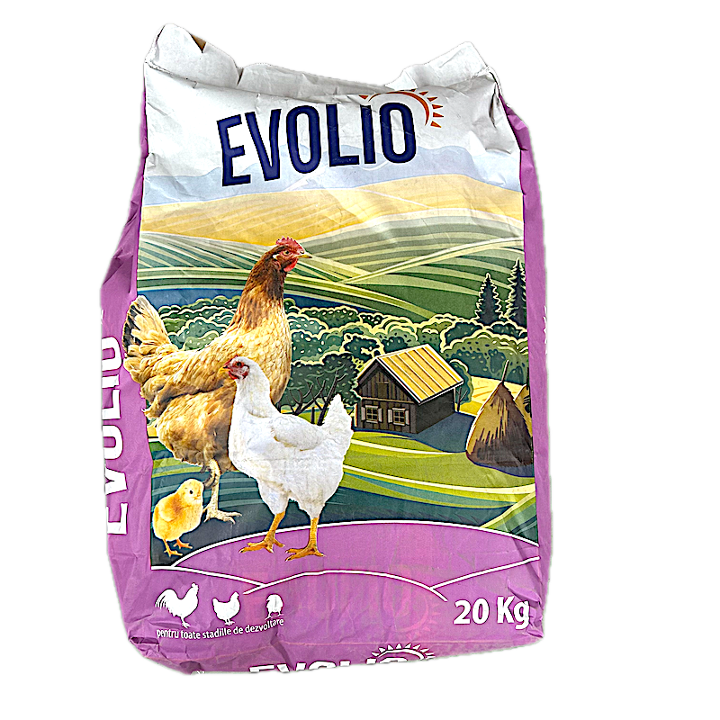 Furaj Pui Starter-Crestere 20 Kg, Evolio