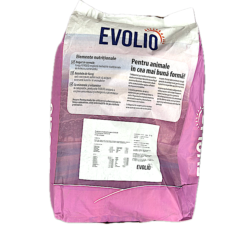 Furaj Pui Crestere-Finisare 20 Kg, Evolio