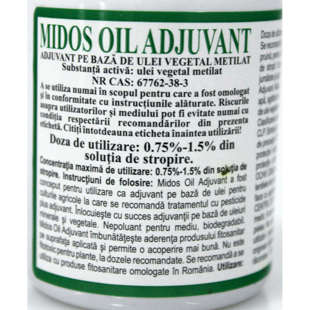 Midos Oil 100 Ml Adjuvant/ Ulei Vegetal, Solarex