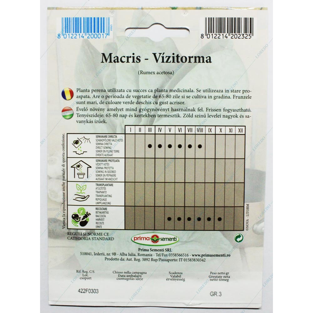 Seminte Macris