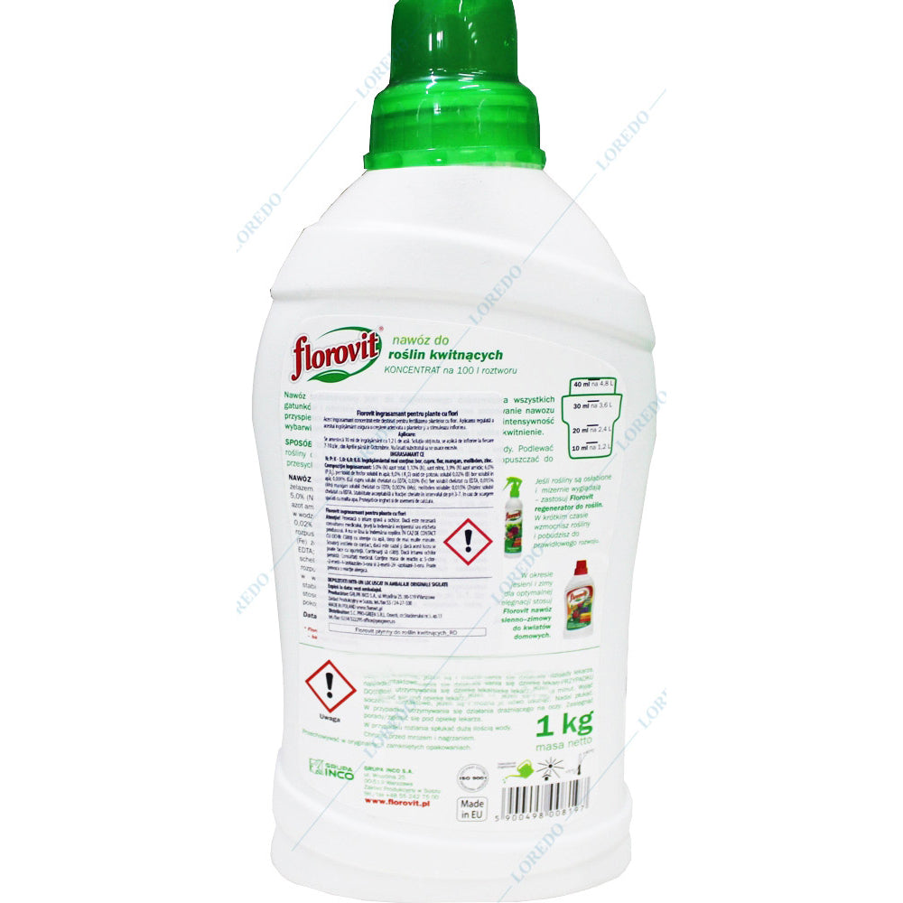 Florovit Ingrasamant Pentru Plante Cu Flori 1L