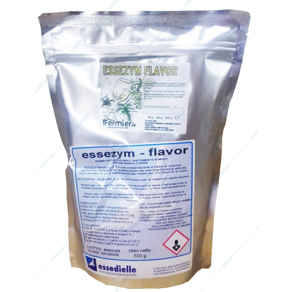 Enzime Essezym Flavor 500 Gr (Pentru Struguri Albi Aromati, Enzime Extractie Aroma)
