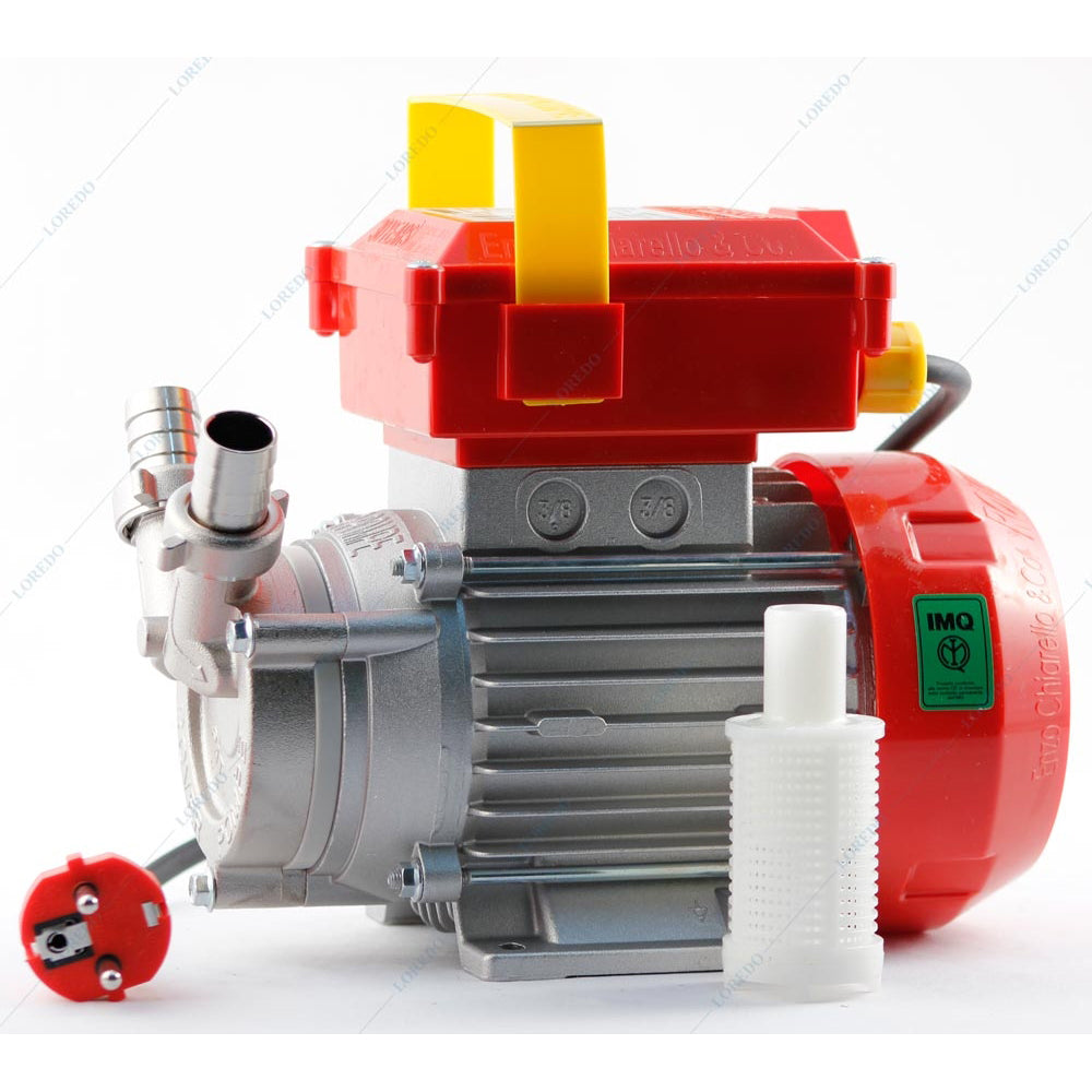 Electropompa Novax 20 B 95C 1450Rpm, Inoxodabila,  Pentru Transvazare Lichide Alimentare Fierbinti, Bere, Lapte, Suc, Vin