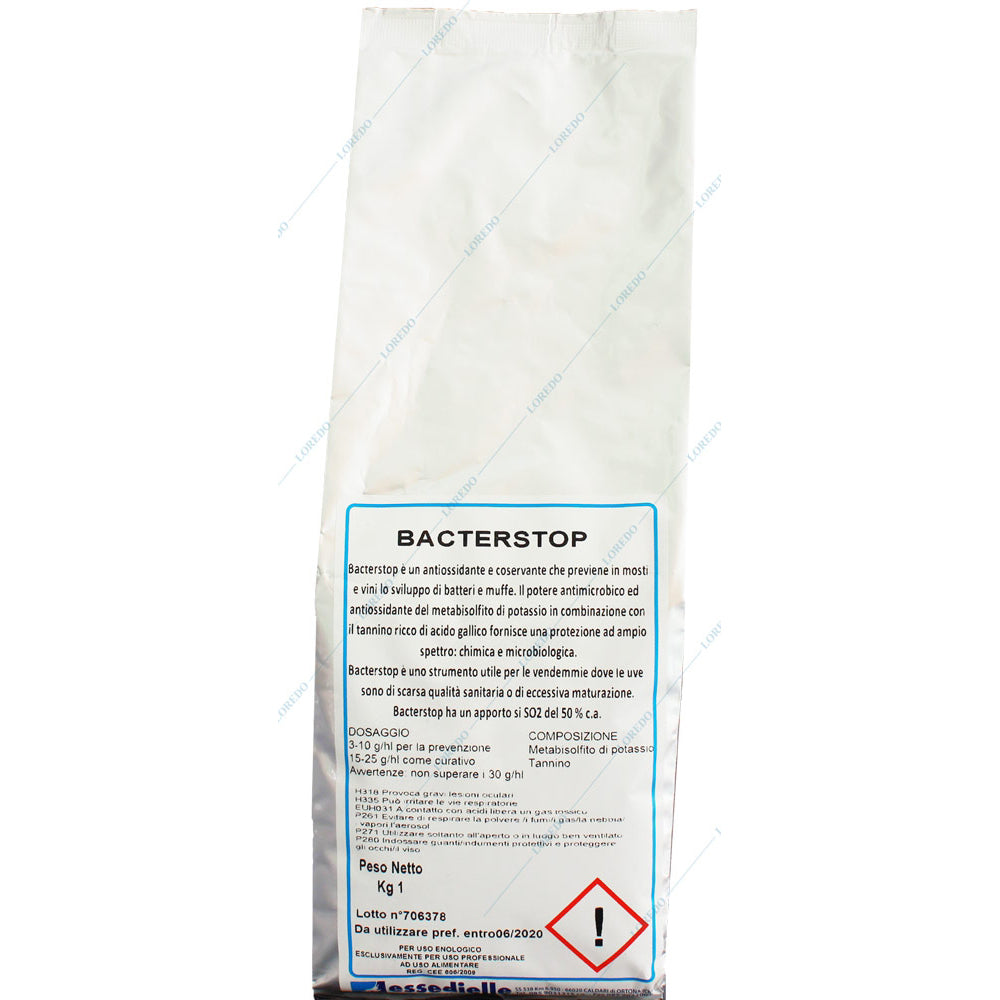 Bacter Stop 1 Kg Antioxidant Vin