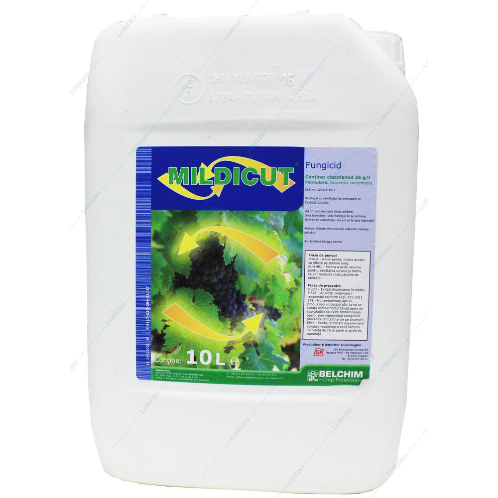 Mildicut 10 L Fungicid De Contact, Belchim, Rezistenta Mare La Spalare, Mana (Vita De Vie)