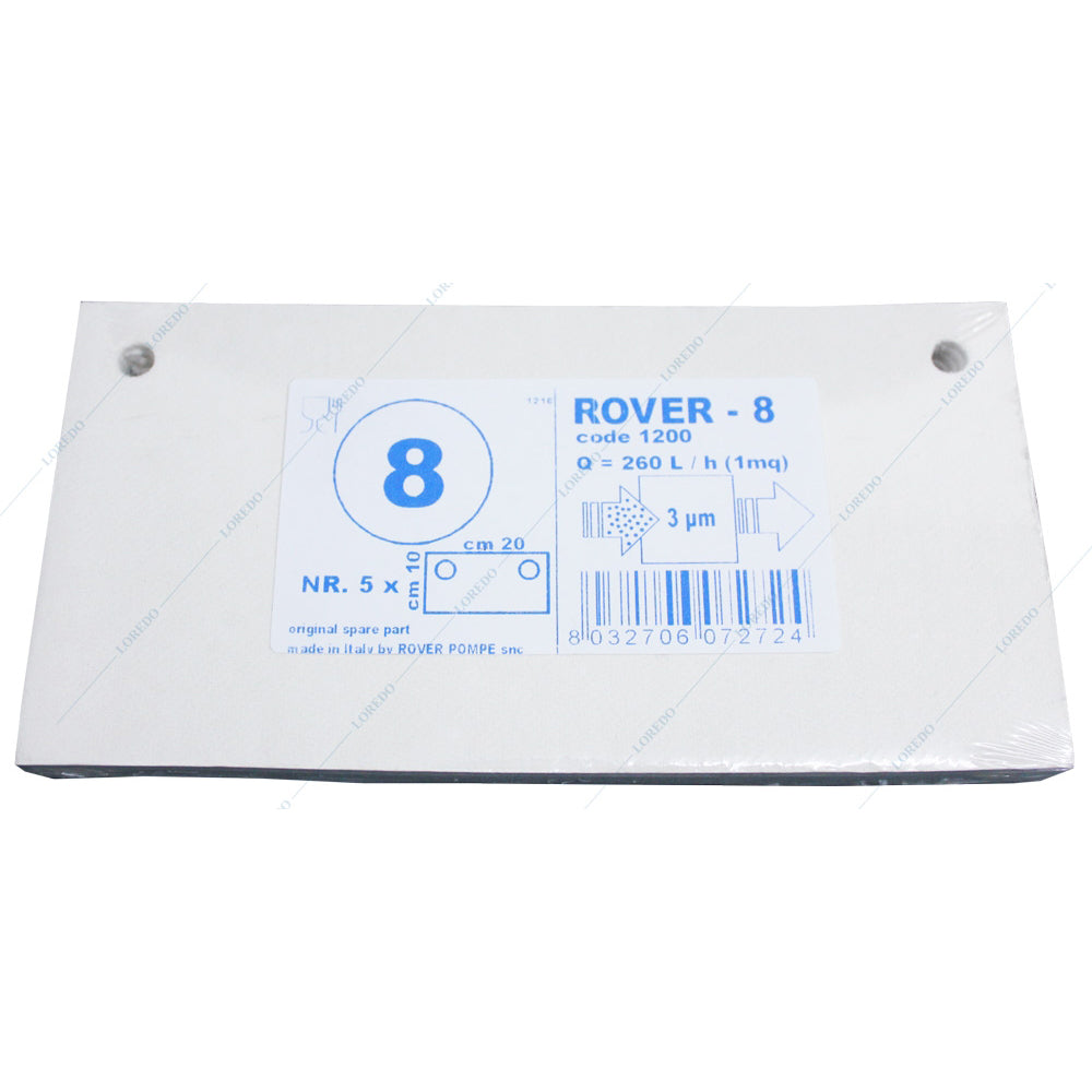 Placa Filtranta Pulcino 8 20X10, Filtrare Vin Medie (Vin Cu Fum)