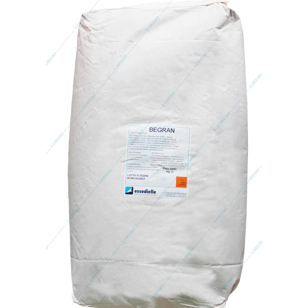 Begran 25 Kg, Bentonita Pentru Limpezire Vin Granulata 