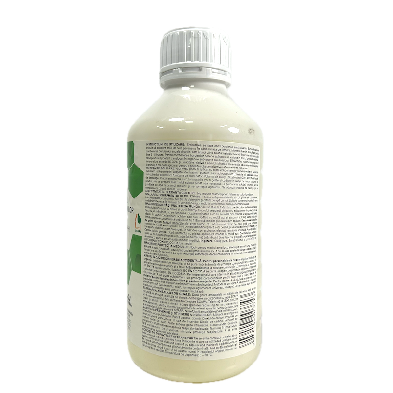 Glypho 1 L, Erbicid Total Sistemic, Post Emergent, Neselectiv, Glifosat (Buruieni Monocotiledonate Si Dicotiledonate, Anuale Si Perene)