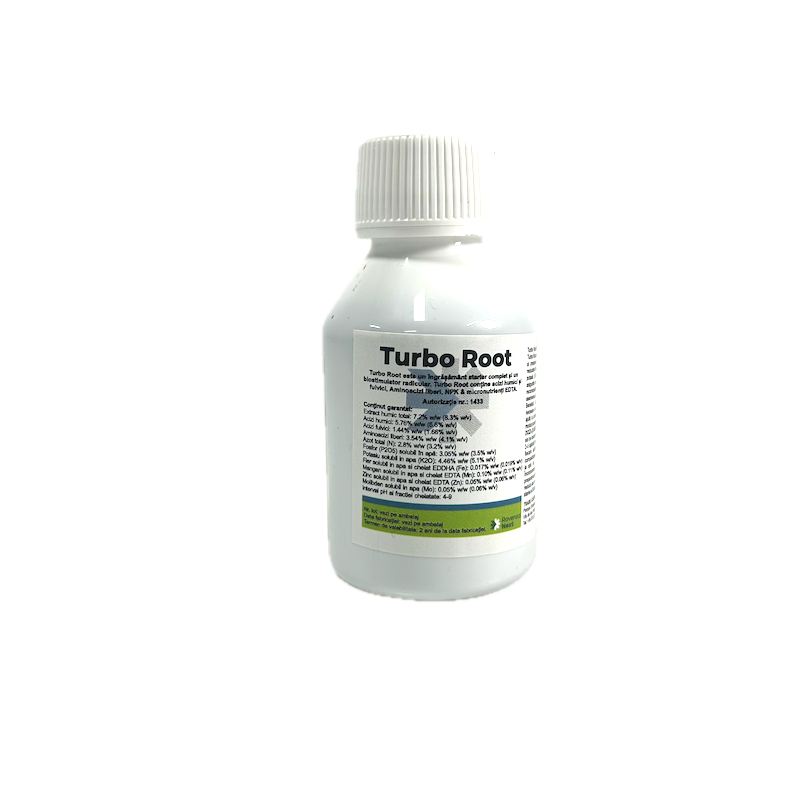 Turbo Root 100 Ml, Ingrasamant Si Biostimulator Radicular Pentru Inradacinare