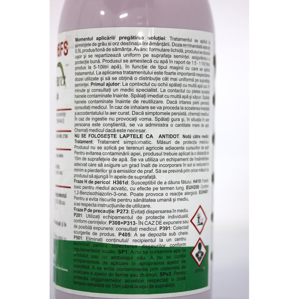 Vitadin Seed 6Fs 1L, Fungicid Tratament Samanta, Nufarm/Solarex, Grau (Malura Comuna, Fuzarioza), Orz (Taciunele Zburator, Sfasierea Frunzelor)