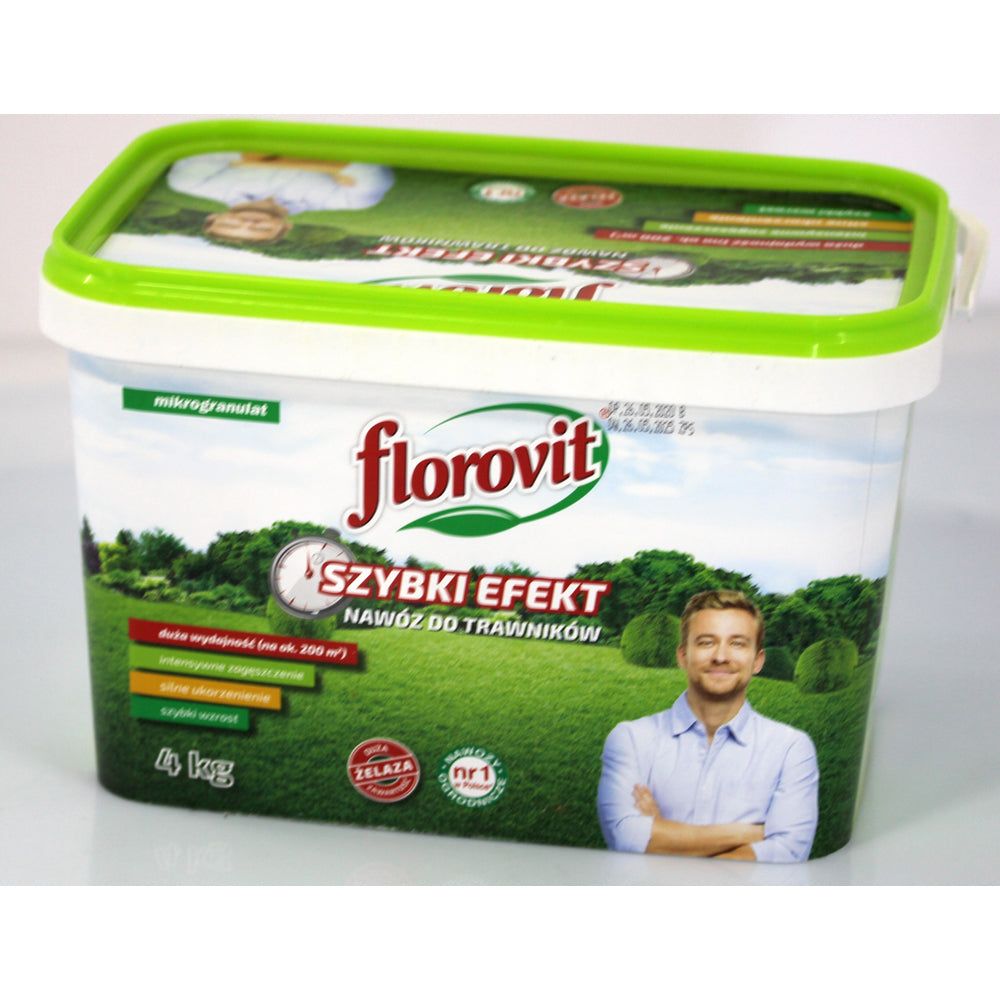 Florovit Ingrasamant Pentru Gazon Cu Efect Rapid 4 Kg
