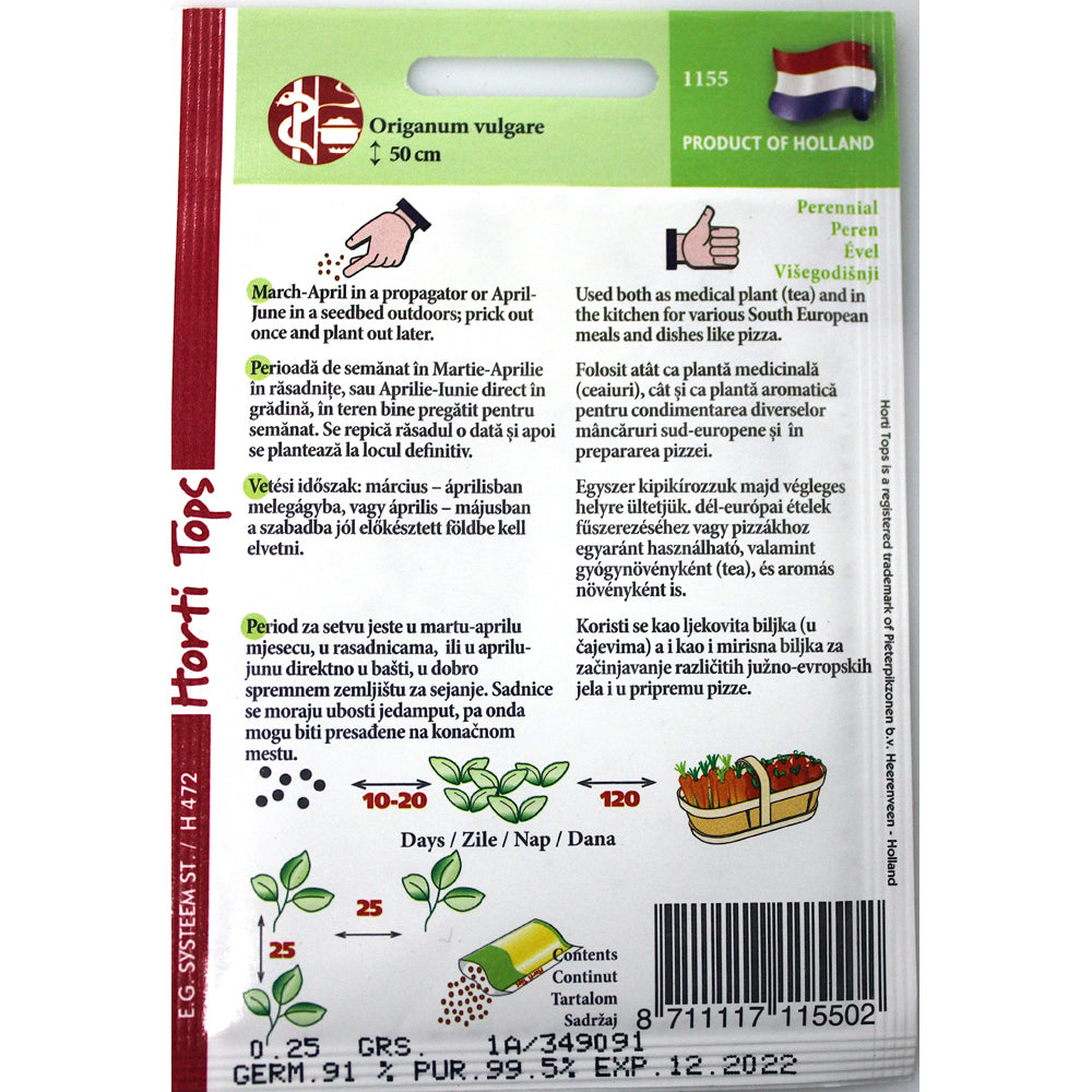 Seminte Oregano