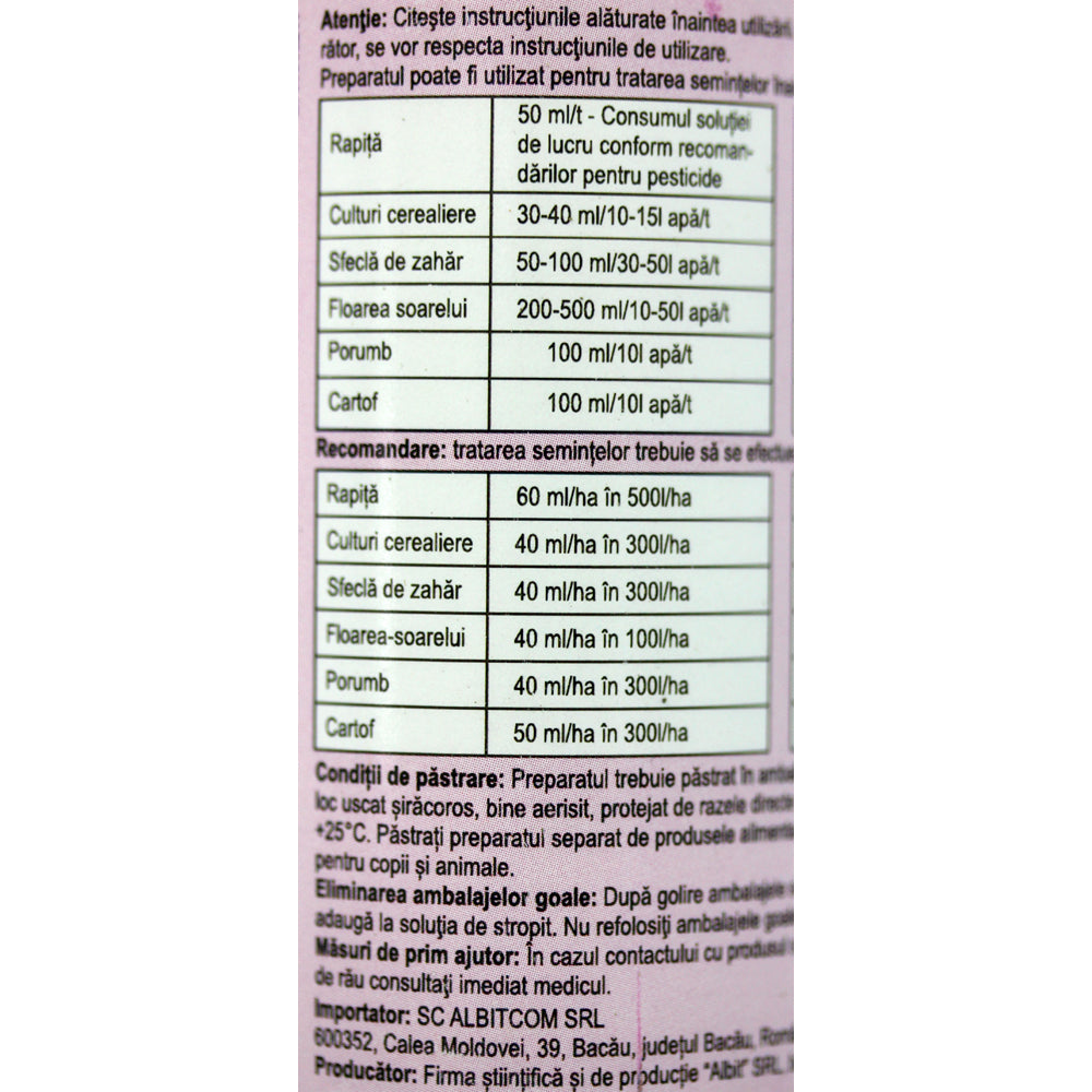 Albit 100 Ml, Biostimulator (Tratament Seminte, Ingrasamant Foliar Concentrat)