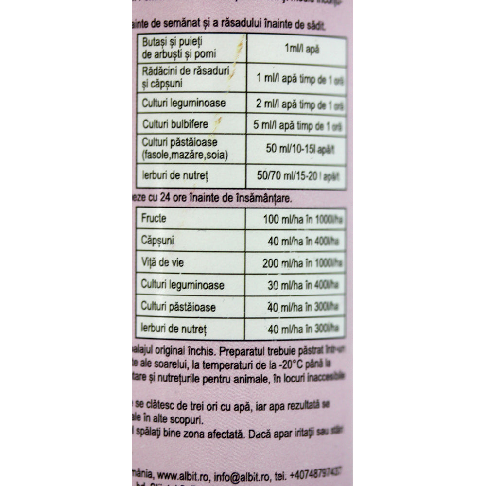 Albit 100 Ml, Biostimulator (Tratament Seminte, Ingrasamant Foliar Concentrat)