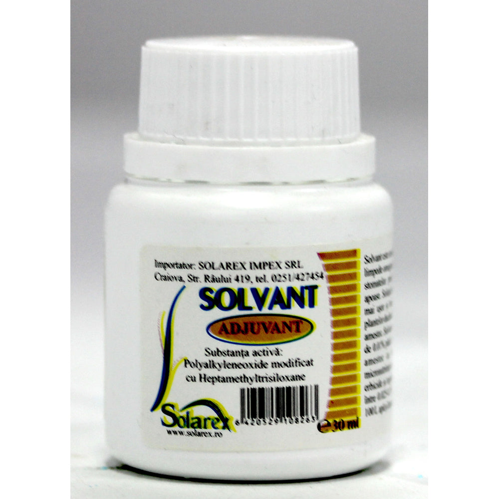 Solvant 30 Ml, Adjuvant, Solarex, Imbunatateste Absortia Substantelor De Catre Planta, Se Utilizeaza Impreuna Cu Fungicide, Insecticide Sau Erbicide