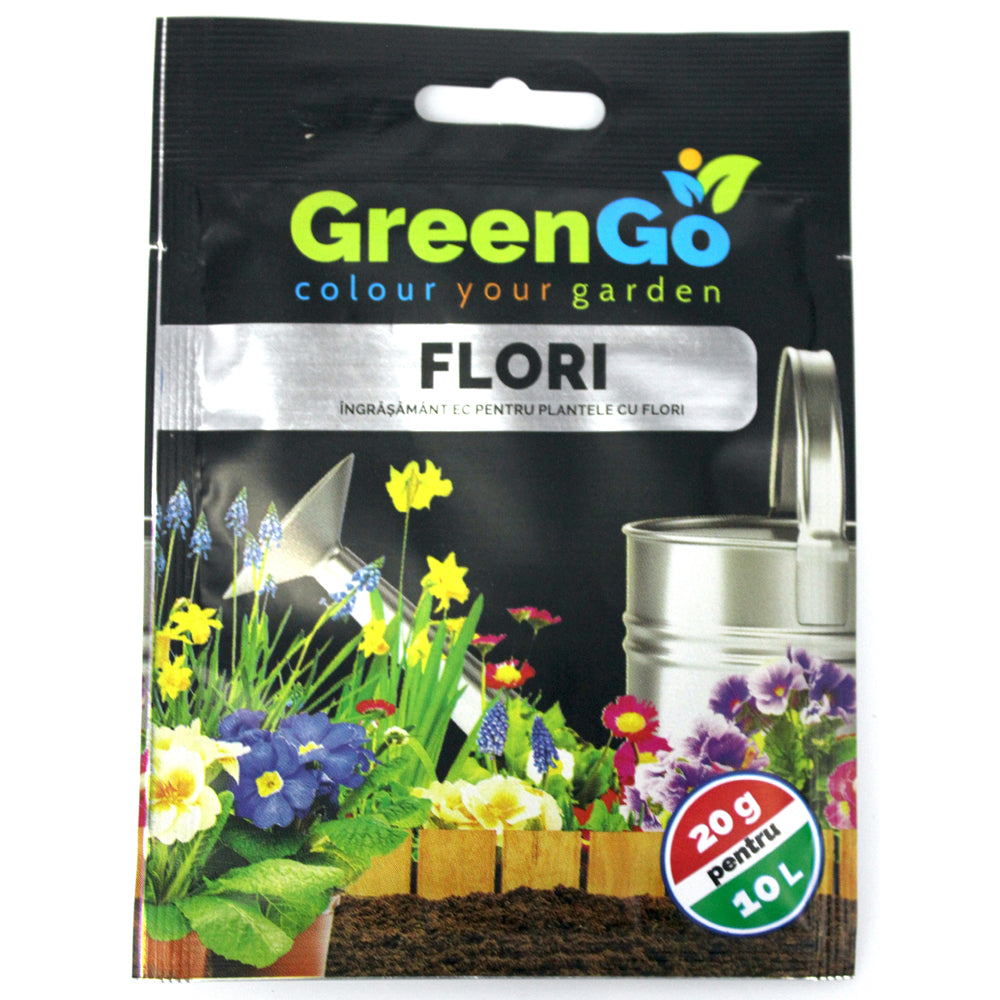 Greengo Ingrasamant Pentru Flori 20 Gr Pentru 10 L Apa