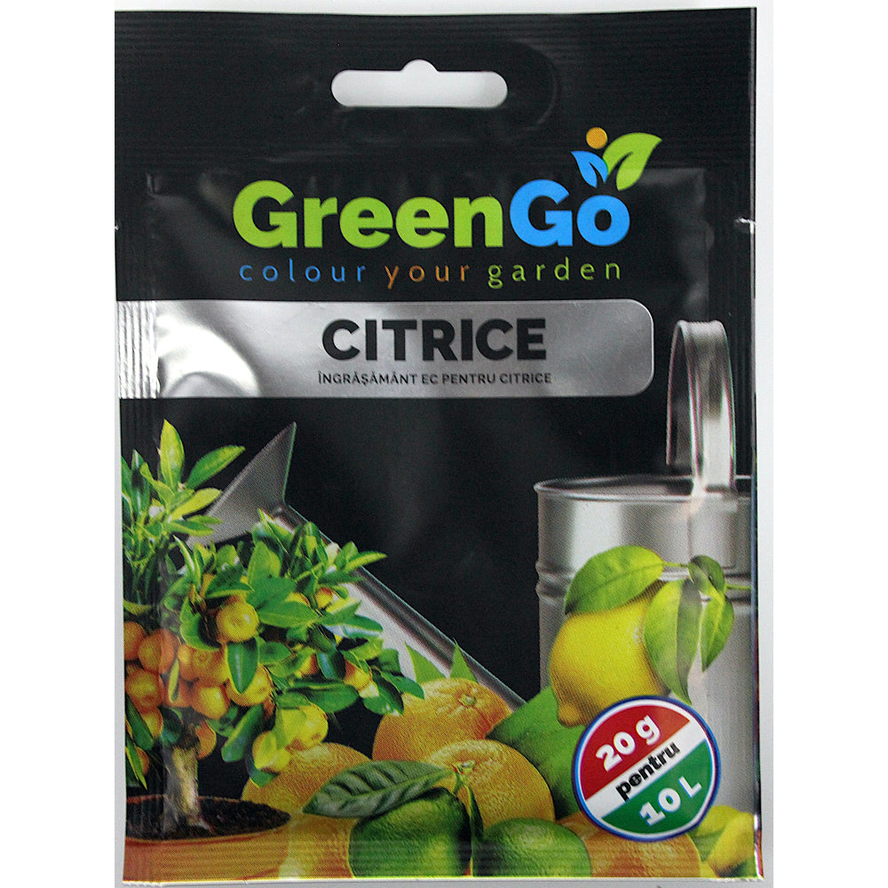 Greengo Ingrasamant Pentru Citrice 20 Gr Pentru 10 L Apa
