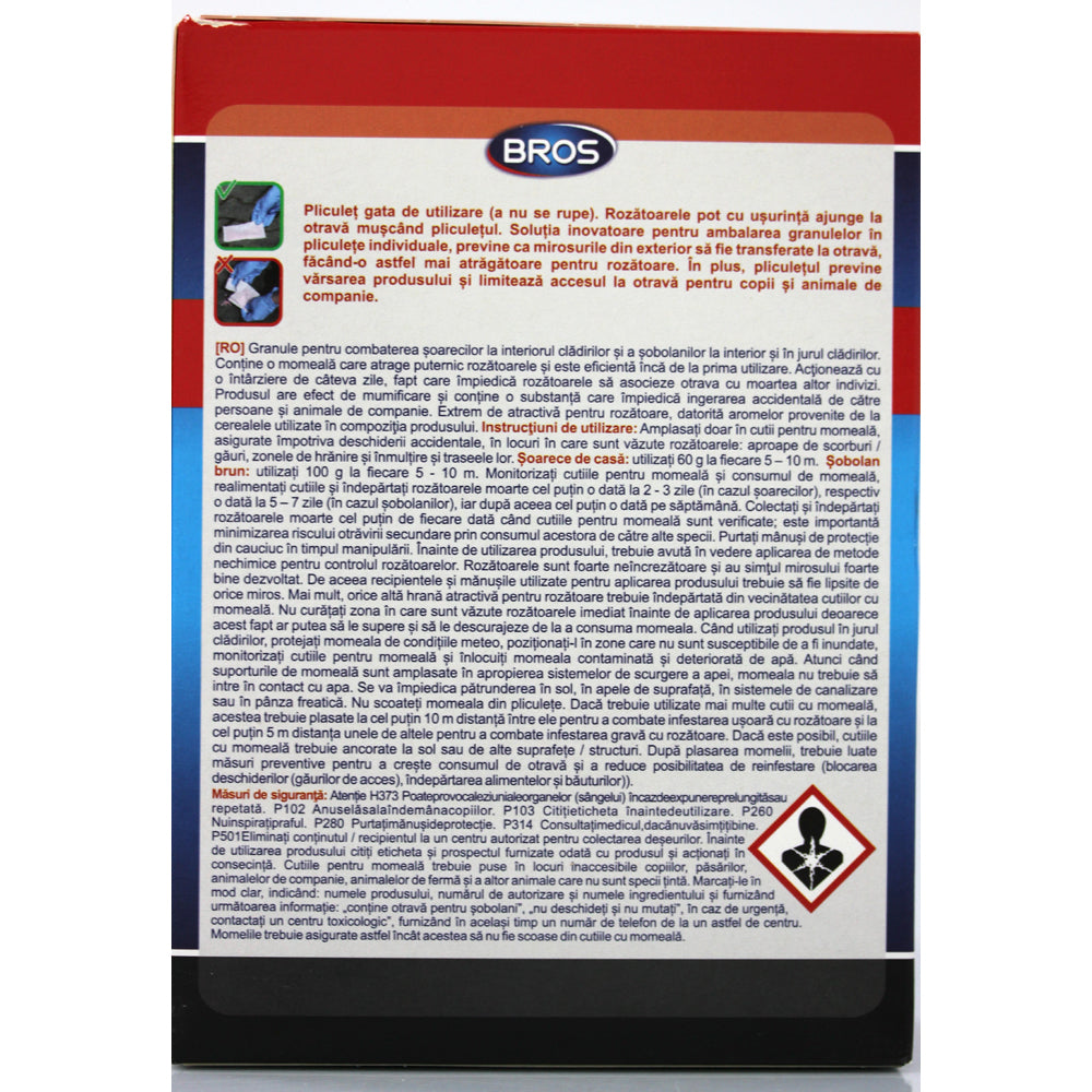 Bros Granule Raticide 100 Gr