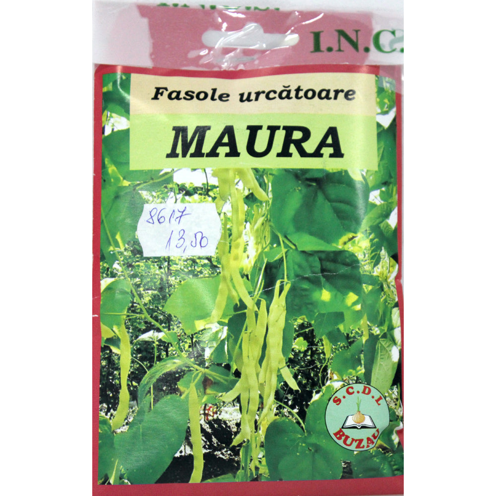 Seminte Fasole Urcatoare Maura 100 Gr, Scdl Buzau
