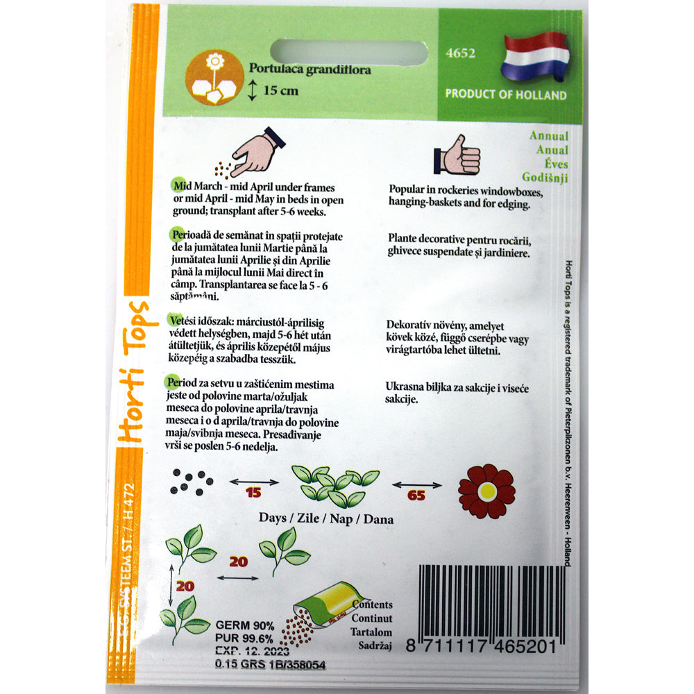 Seminte Flori De Piatra 0,15 Gr, Holland